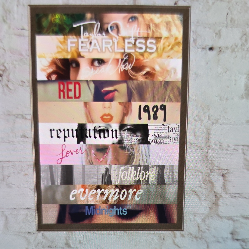 Taylor Swift Album Legacy Poster Wall Art 12.5x18 Inches Rolled Unframed